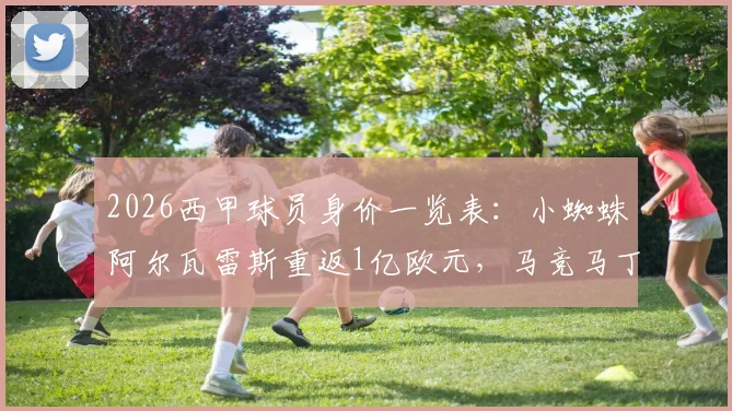 2026西甲球员身价一览表:小蜘蛛阿尔瓦雷斯重返1亿欧元,马竞马丁与赫罗纳鲁杰里身价暴涨