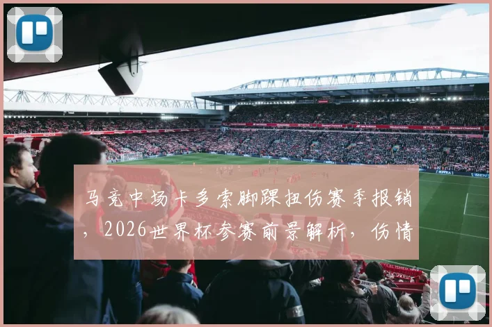 马竞中场卡多索脚踝扭伤赛季报销，2026世界杯参赛前景解析，伤情影响分析